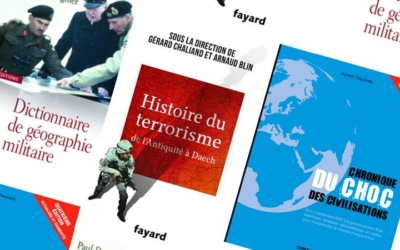 Rééditions : Dictionnaire de géographie militaire, Chronique du choc des civilisations, Histoire du terrorisme
