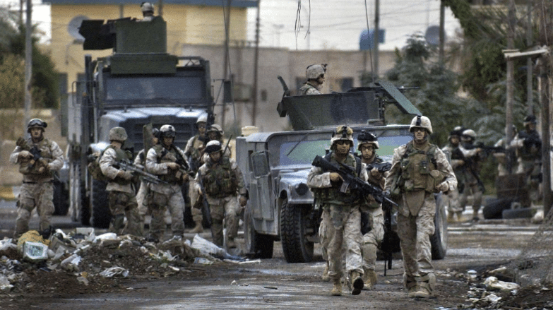 Des soldats américains en Irak, le 31 octobre 2004.
SIPA, AP20896267_000002
