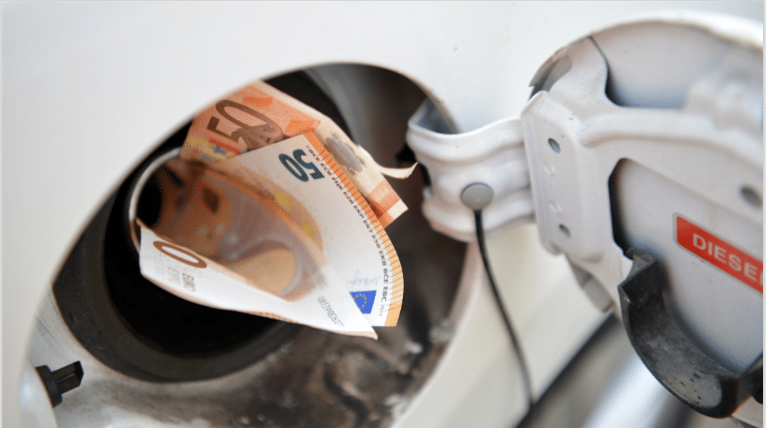 Photo de l'illustration de la hausse des prix du carburant.
Phot : SIPA 00902198_000006