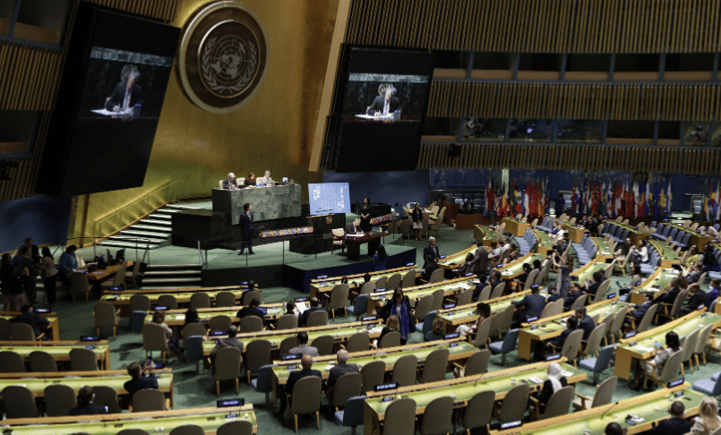 L'assemblée des nations unies en juin 2019. 
SIPA, 00913857_000002