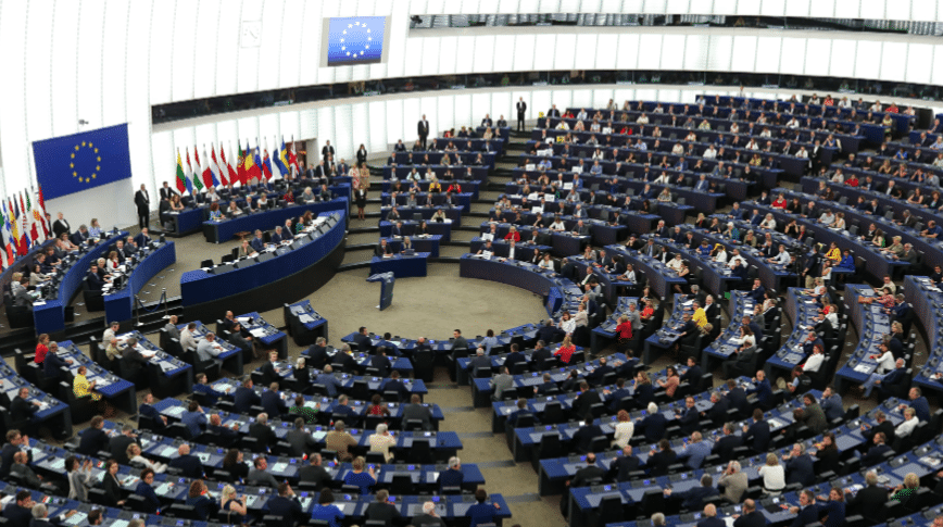 Séance plénière du Parlement européen le 2 juillet.
SIPA, 00914664_000001
