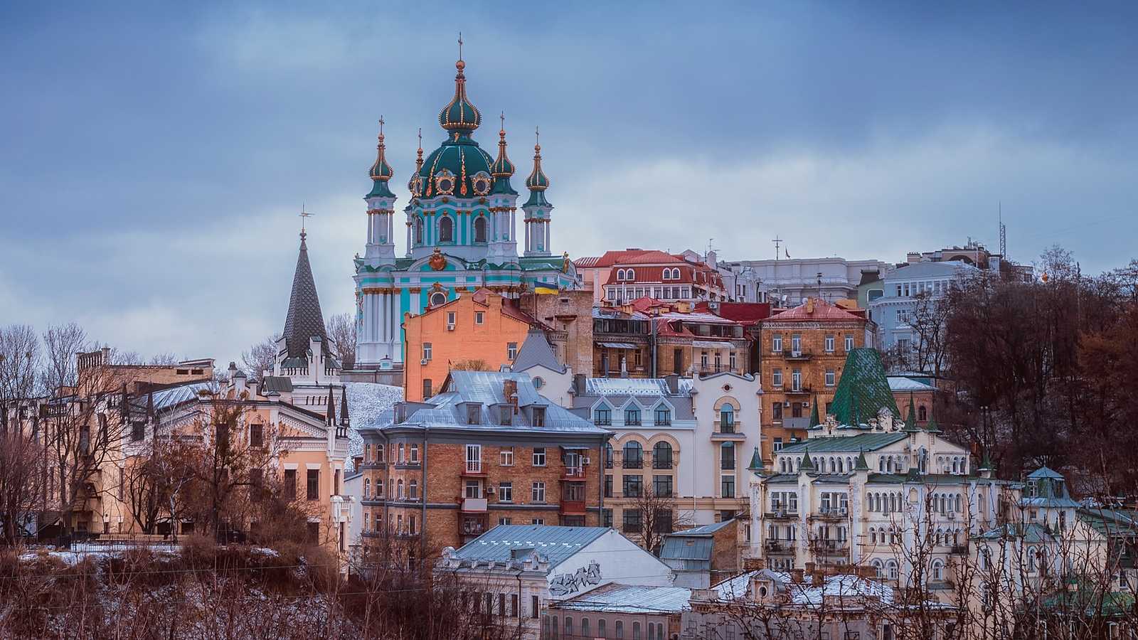 Kiev, capitale de l'Ukraine. L'enjeu linguistique est un facteur essentiel de l'opposition à la Russie (c) Pixabay