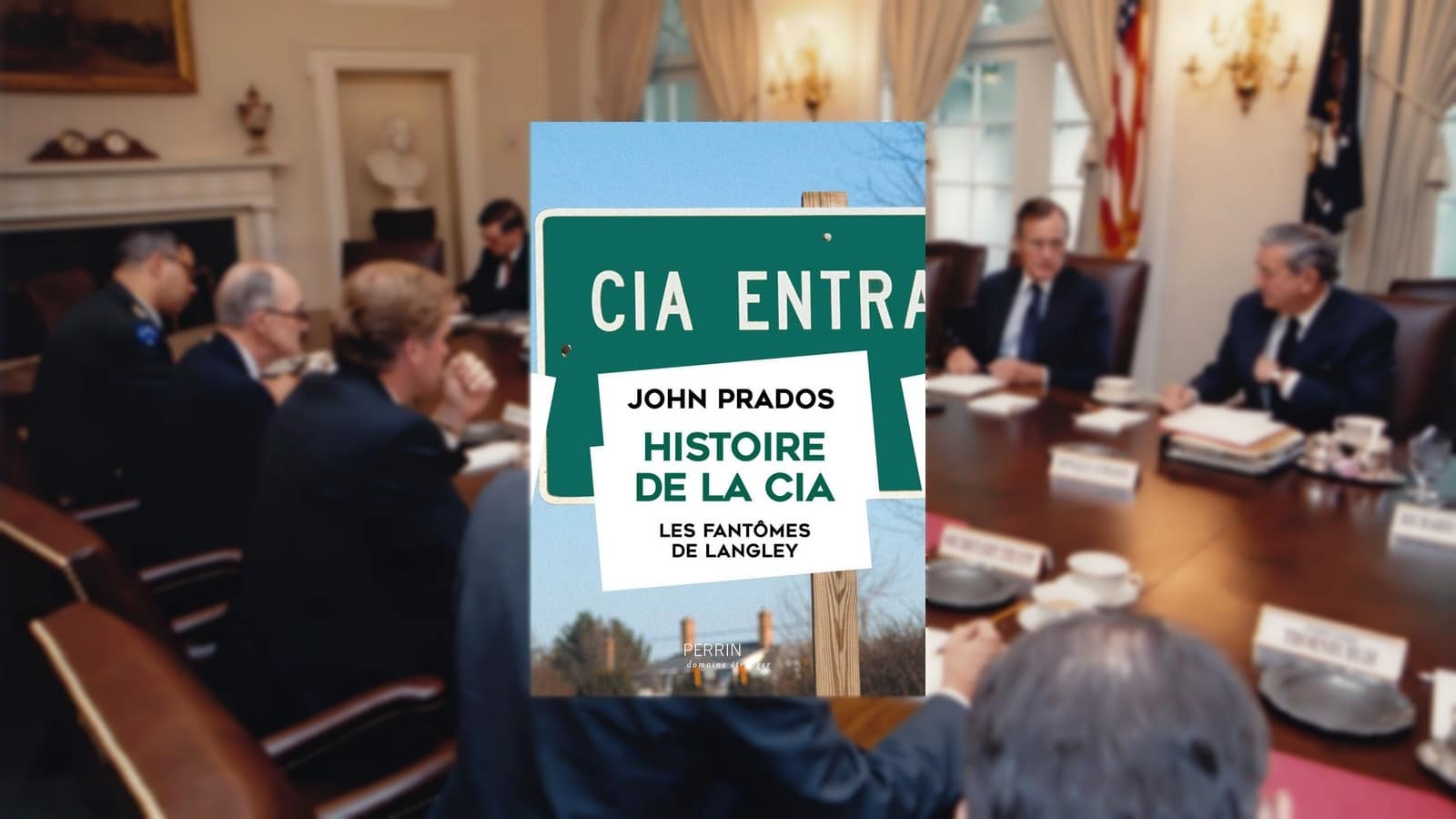 George H.W. Bush lors d'une réunion du Conseil de Sécurité National le 6 août 1990 à laquelle était convié William Wester, directeur de la CIA.

Auteurs  : ADMEDIA/SIPA
Numéro de reportage  : 00659819_000026

Histoire de la CIA, John Prados
