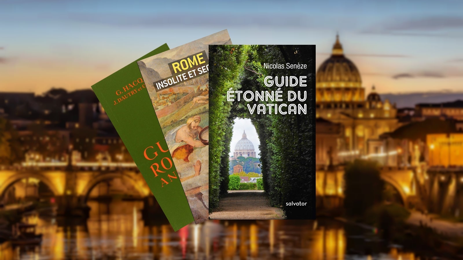 Livre – Un voyage à Rome ? Suivez le guide …