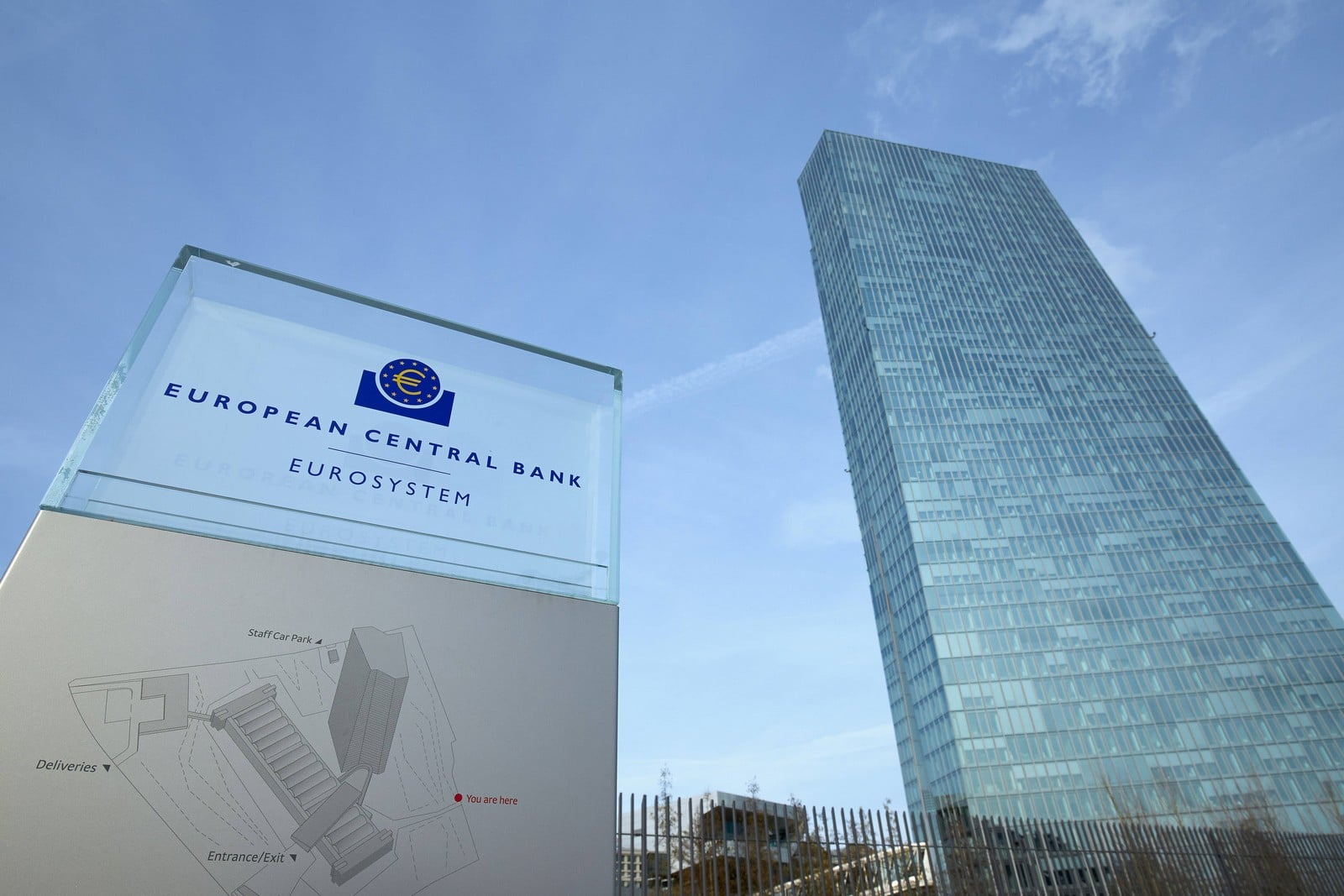 La Banque centrale européenne à Francfort,
Auteurs  : Caro / Ruffer /SIPA,
Numéro de reportage  : 55008612_000008.