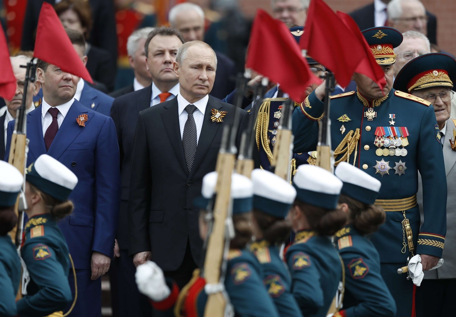Défilé à Moscou marquant le 74e anniversaire de la victoire, le 9 mai 2019,
Auteurs  : Pavel Golovkin/AP/SIPA,
Numéro de reportage  : AP22333564_000006.