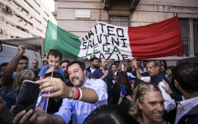 Matteo Salvini. Le bulldozer italien