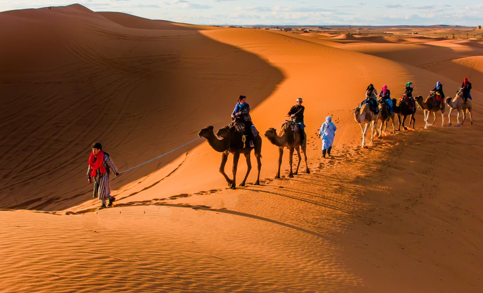 Caravane dans le désert du Sahara.
© Kurt Mueller/ Solent News/ SIPA