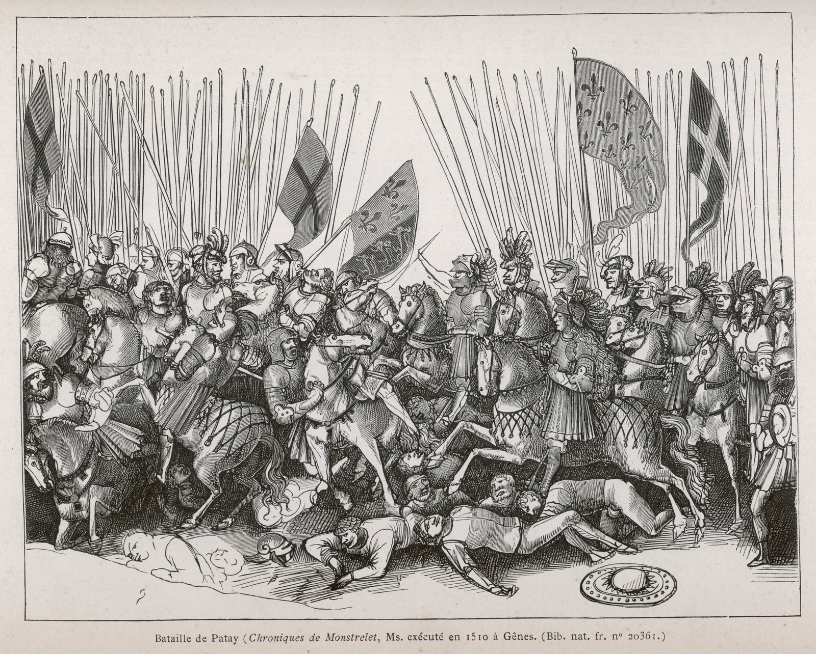 Jeanne d'Arc et le duc d'Alencon battent les Anglais de Talbot à Patay le 18 juin 1429,
Auteurs  : MARY EVANS/SIPA,
Numéro de reportage : 51051641_000001.