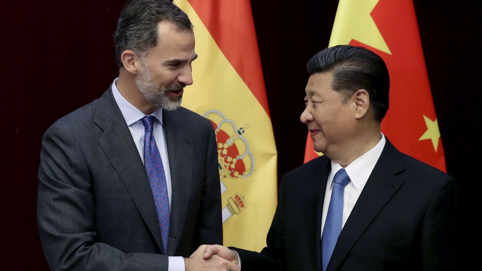 Rencontre entre Felipe VI et  Xi Jinping au forum "Future Energy", en juin 2017, à Astana au Kazakhstan,
Auteurs  : JuanJo-Martin/SIPA,
Numéro de reportage  : 00810438_000002.