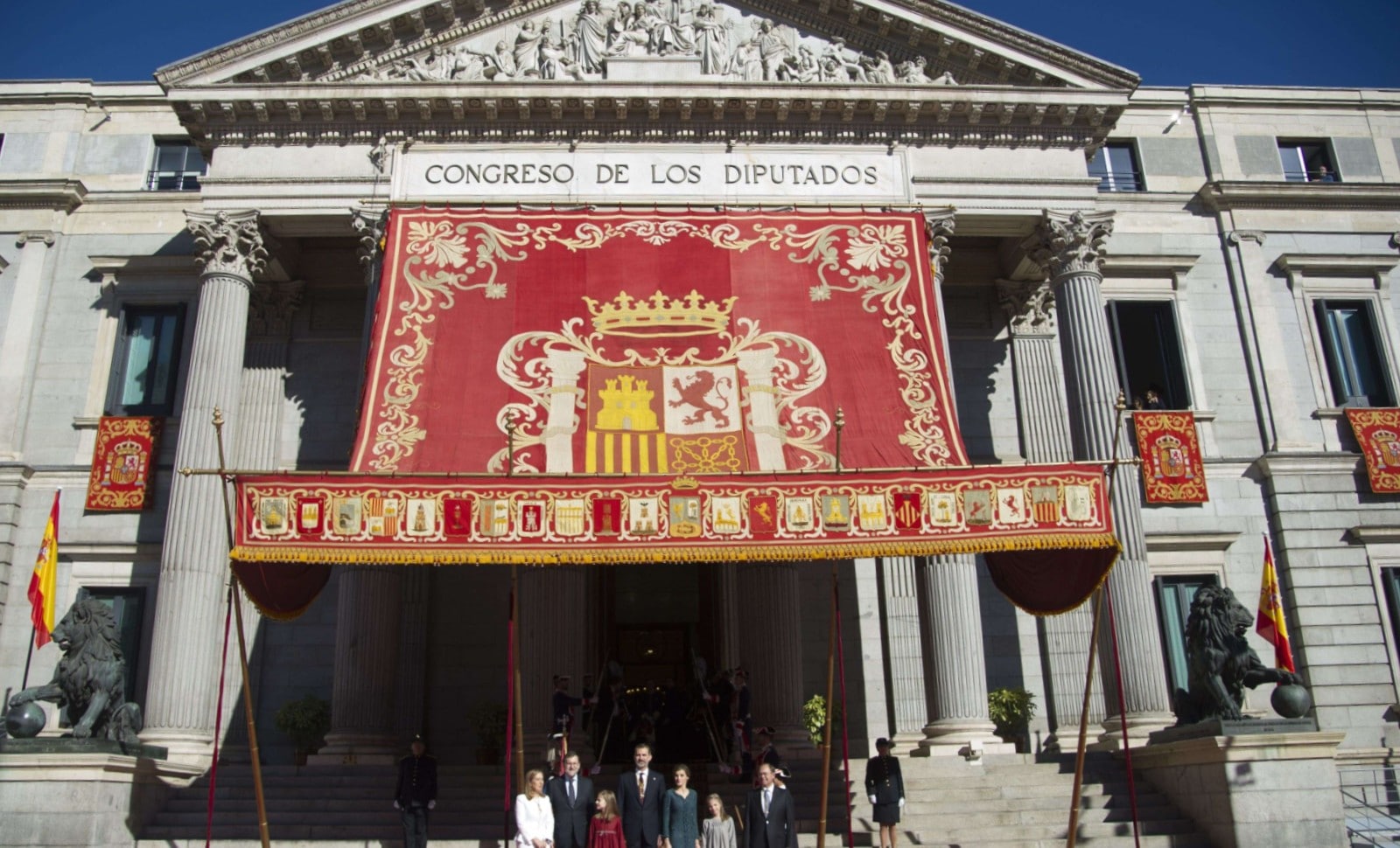 Palais des Cortes abritant le Congrès des députés à Madrid.
© C. Curto/ DYDPPA/ Shutter/ SIPA