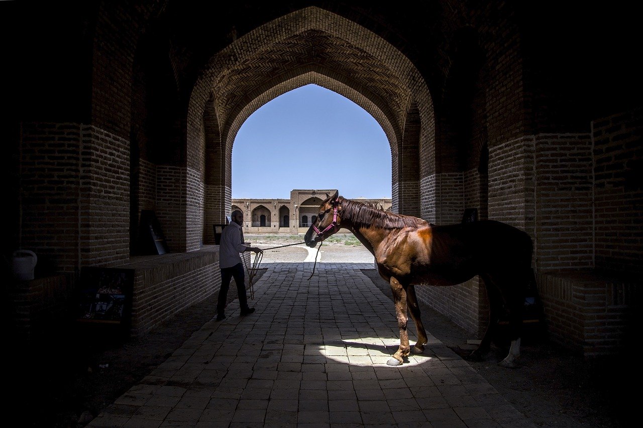 Caravansérail iranien (c) Pixabay