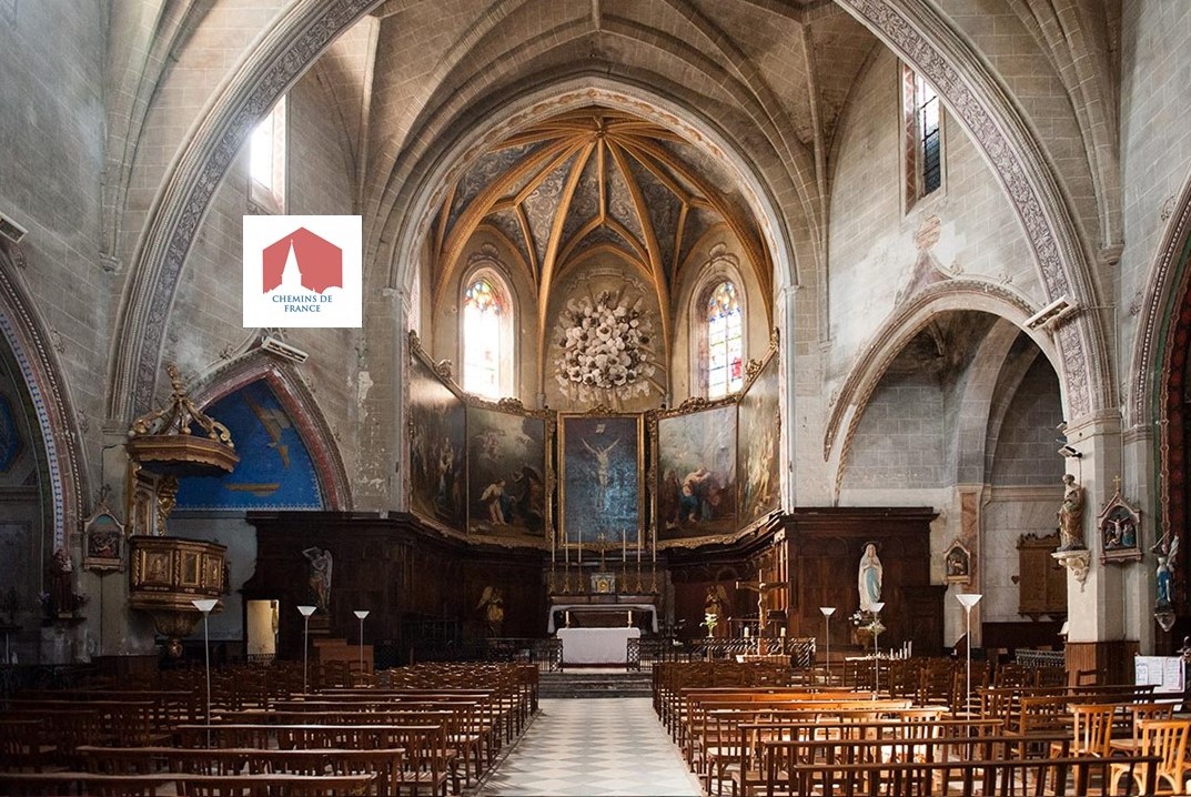 Intérieur de l'église de Cintegabelle.