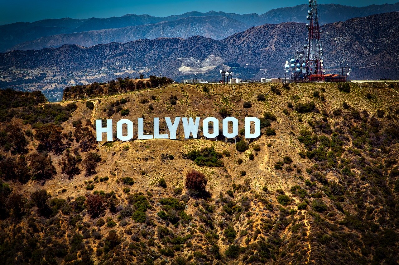 Les signes Hollywood sur le mont Lee, dans les auteurs de Los Angeles en Californie (c) Pixabay