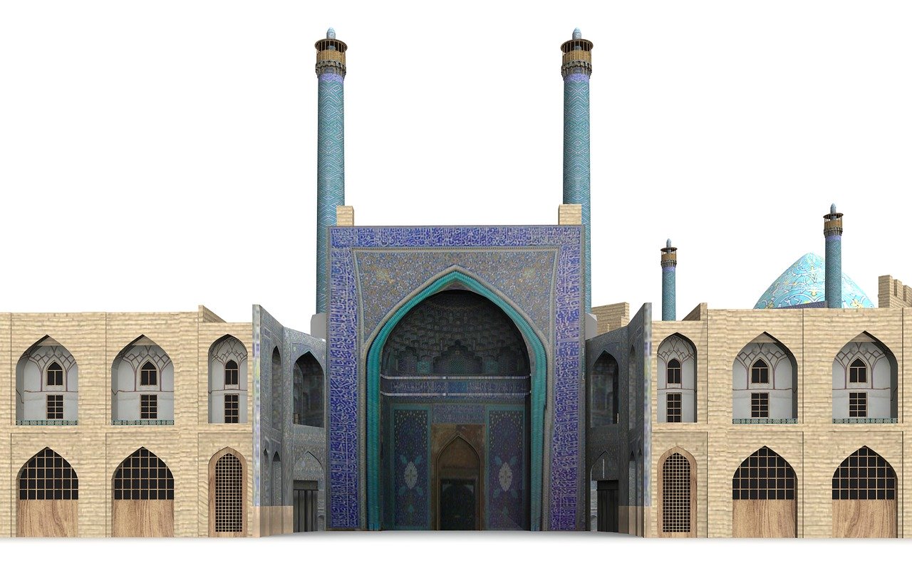 La Grande mosquée à Ispahan (c) Pixabay