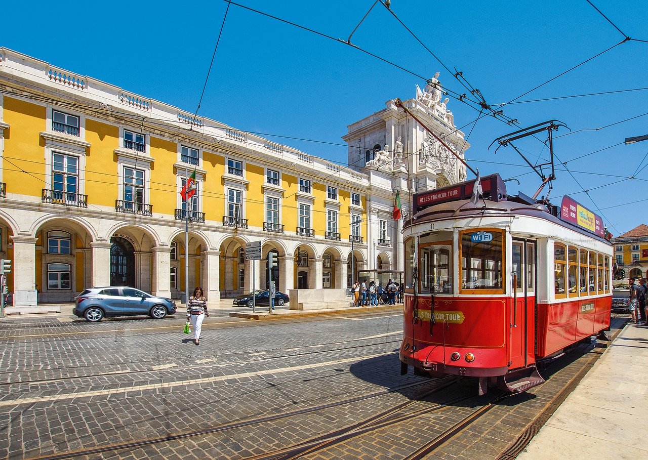 La Place du Commerce à Lisbonne (c) Pixabay