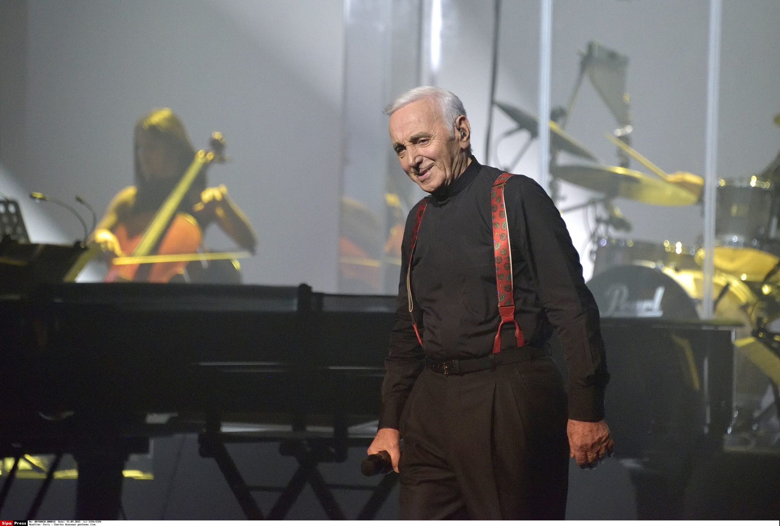 Charles Aznavour en 2015 © SIPA Numéro de reportage  : 00780020_000018