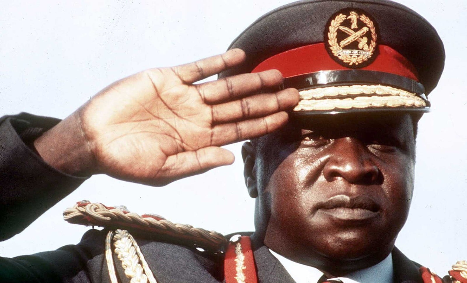 Le dictateur Amin Dada, au pouvoir de 1971 à 1979 en Ouganda © /SIPA 00007829_000002