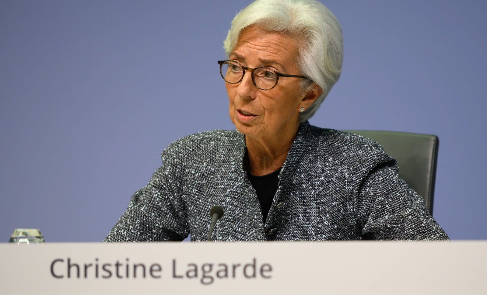 Christine Lagarde, présidente de la Banque Centrale Européenne © CHINE NOUVELLE/SIPA Numéro de reportage  : 00949605_000002