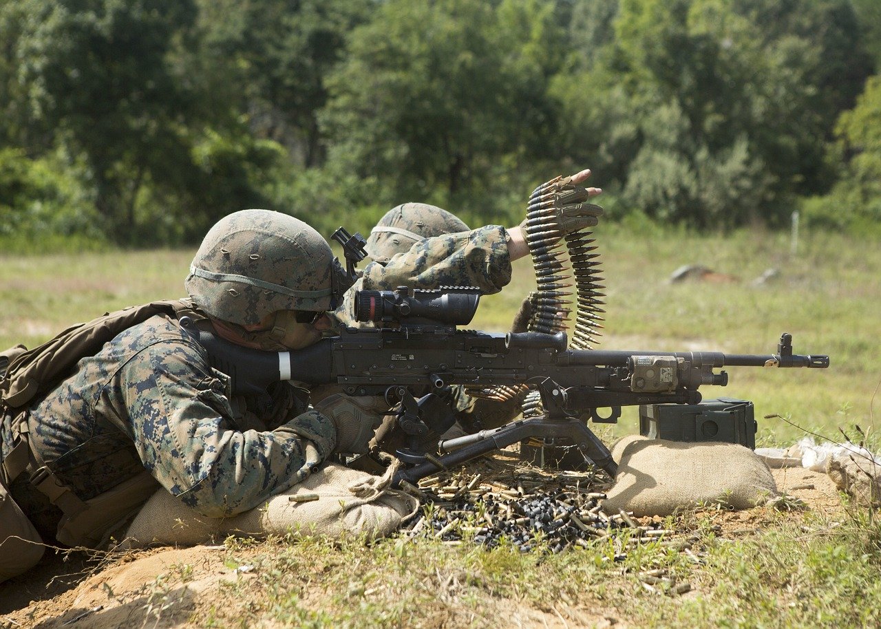 Marines américains à l'entraînement © Pixabay