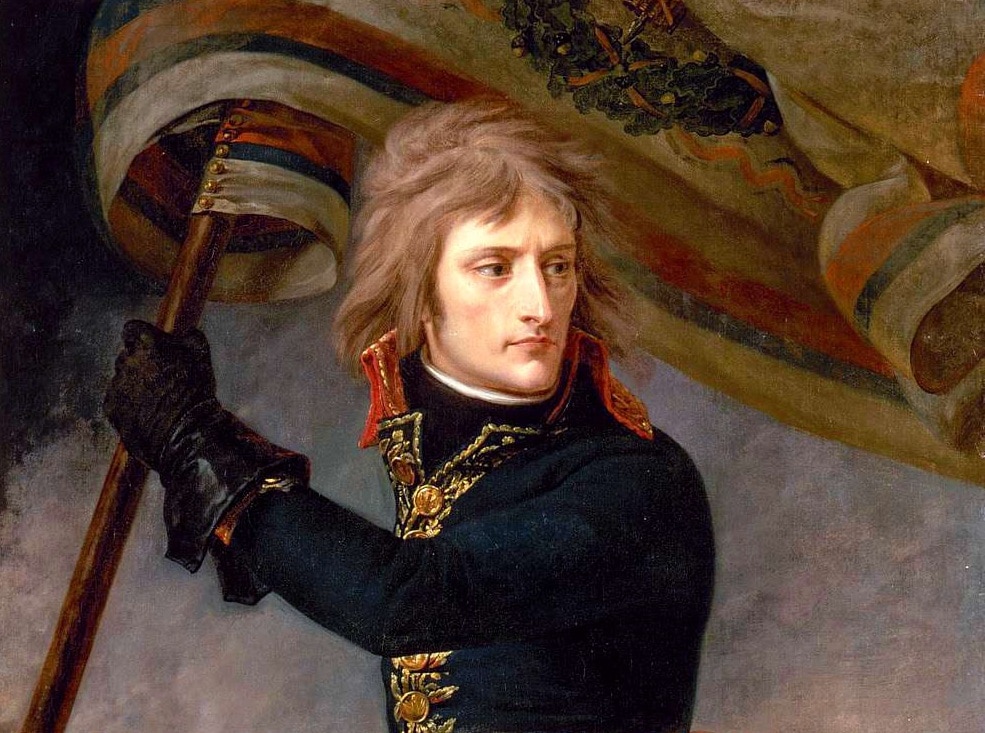 Le Général Bonaparte au pont d'Arcole, d'Antoine-Jean Gros (c) Wikimédia Commons