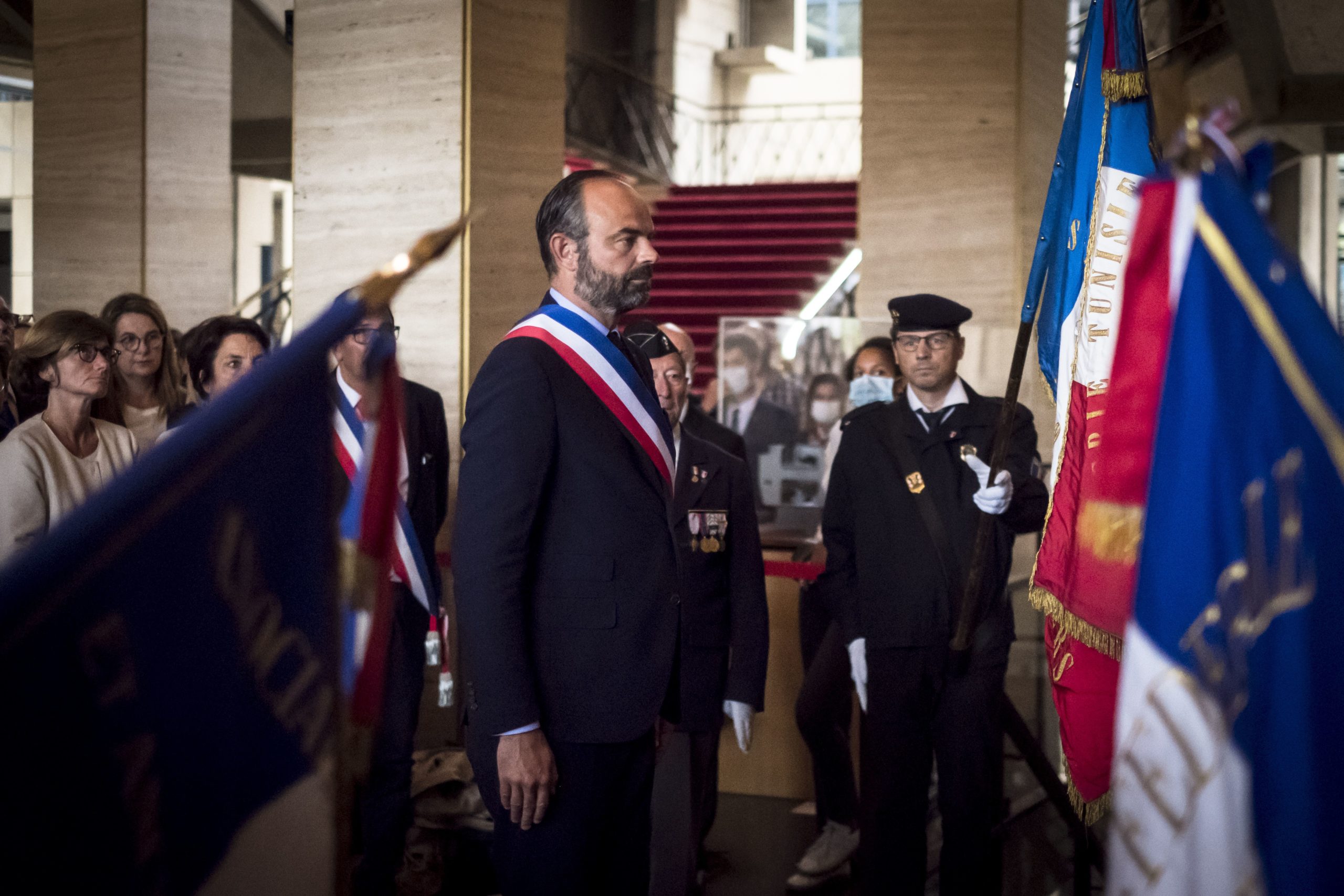 Edouard Philippe, ex-premier ministre, élu maire du Havre. (c) robinletellier/SIPA 00971056_000022, 5 juillet 2020