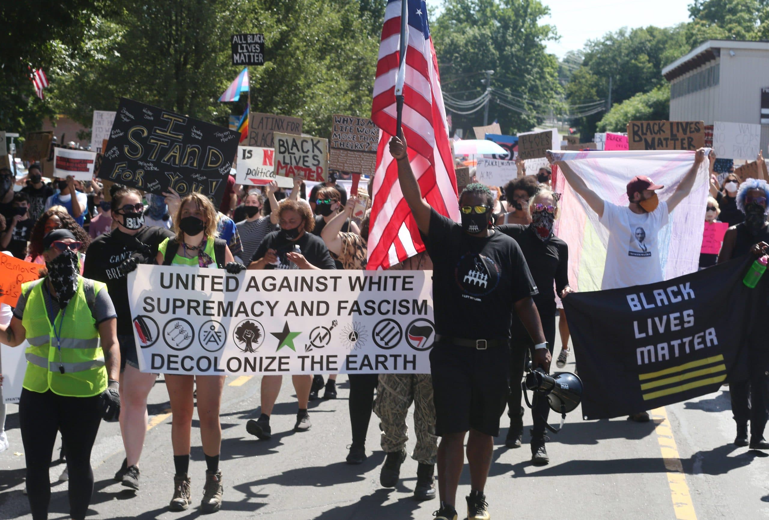 Manifestation Black Lives Matter (c) Frank Becerra Jr./Poughkeepsie Journal/USA Today Network/Sipa USA)/30318106//2007200305