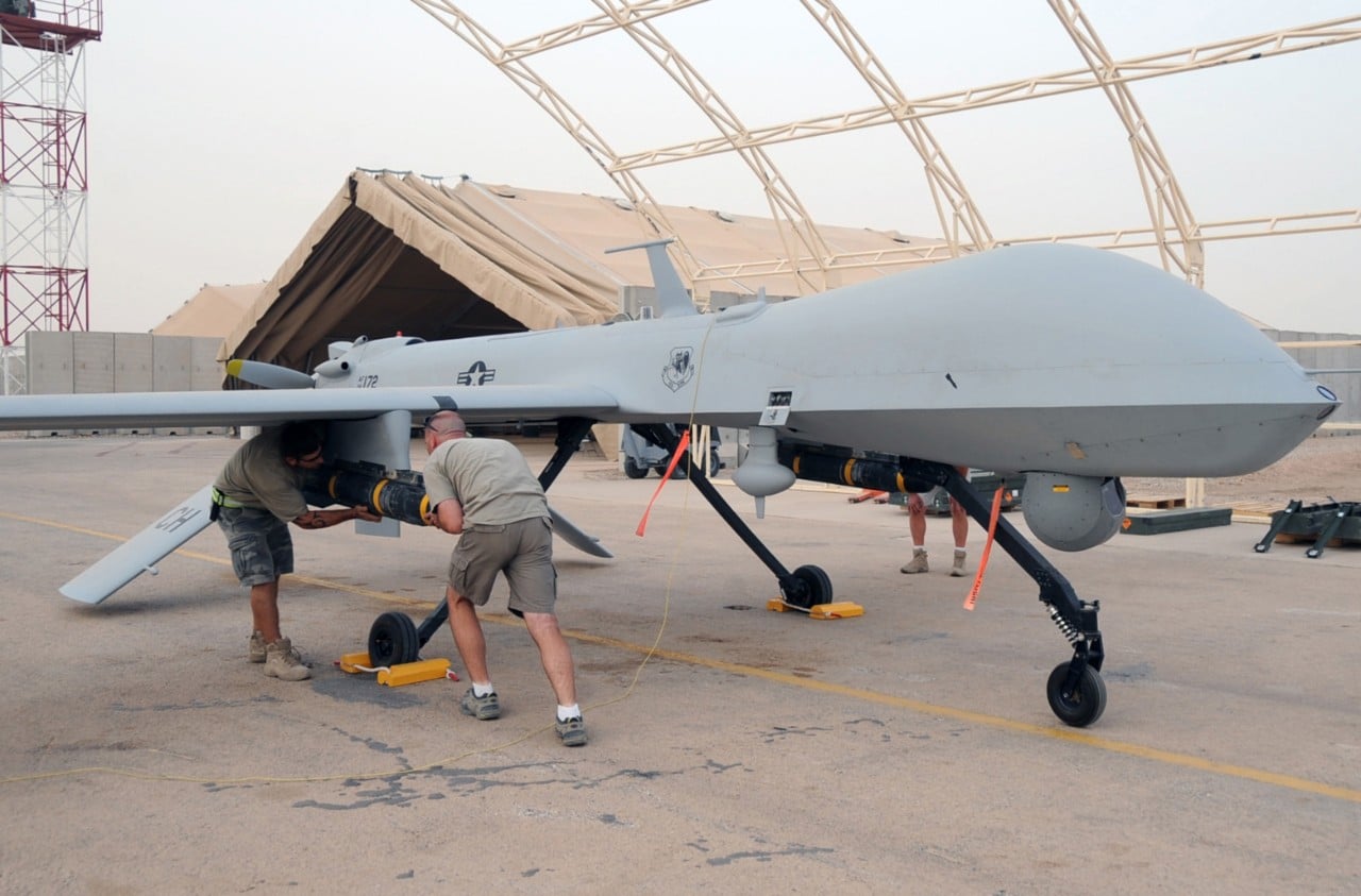 Drone américain Reaper(c) SIPA Ali AFB, IRAQ - 09/07/2008./1001221208