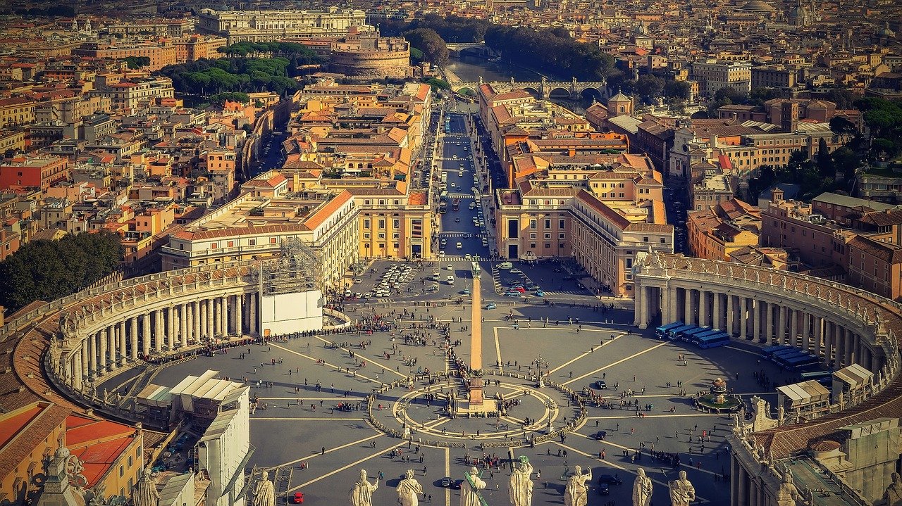 La place Saint-Pierre, à Rome (c) Pixabay