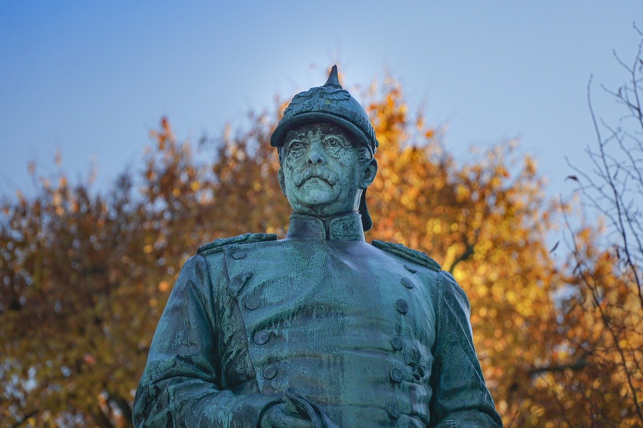 Statue d'Otto von Bismarck, figure de la Realpolitik (c) Pixabay