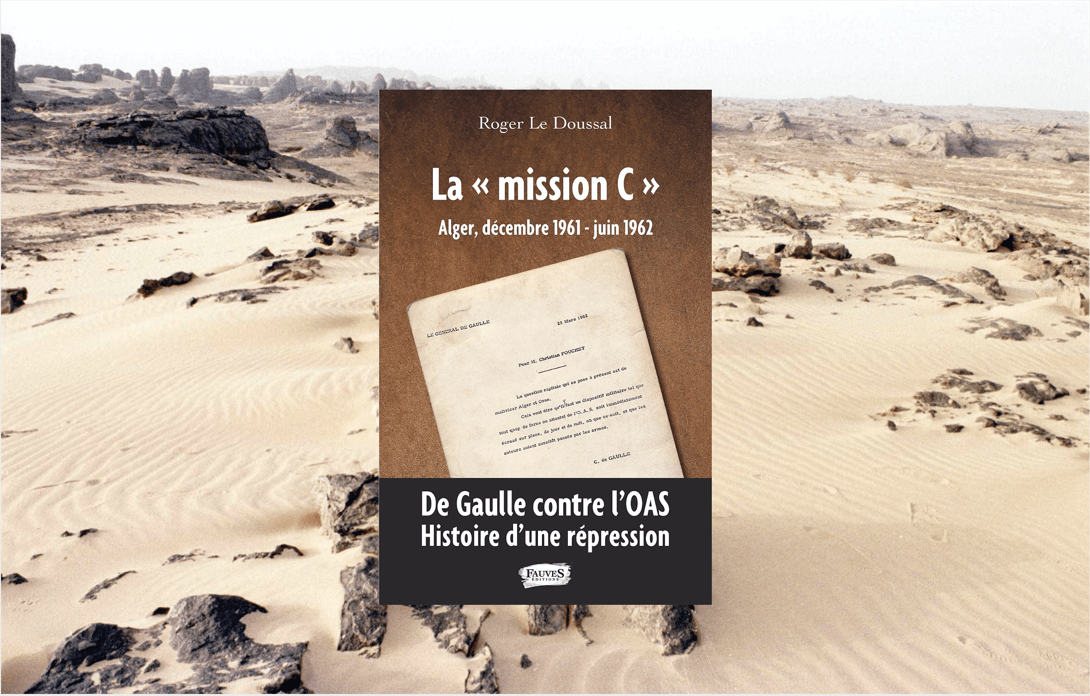 Livre – La mission « C » ou comment réprimer le terrorisme