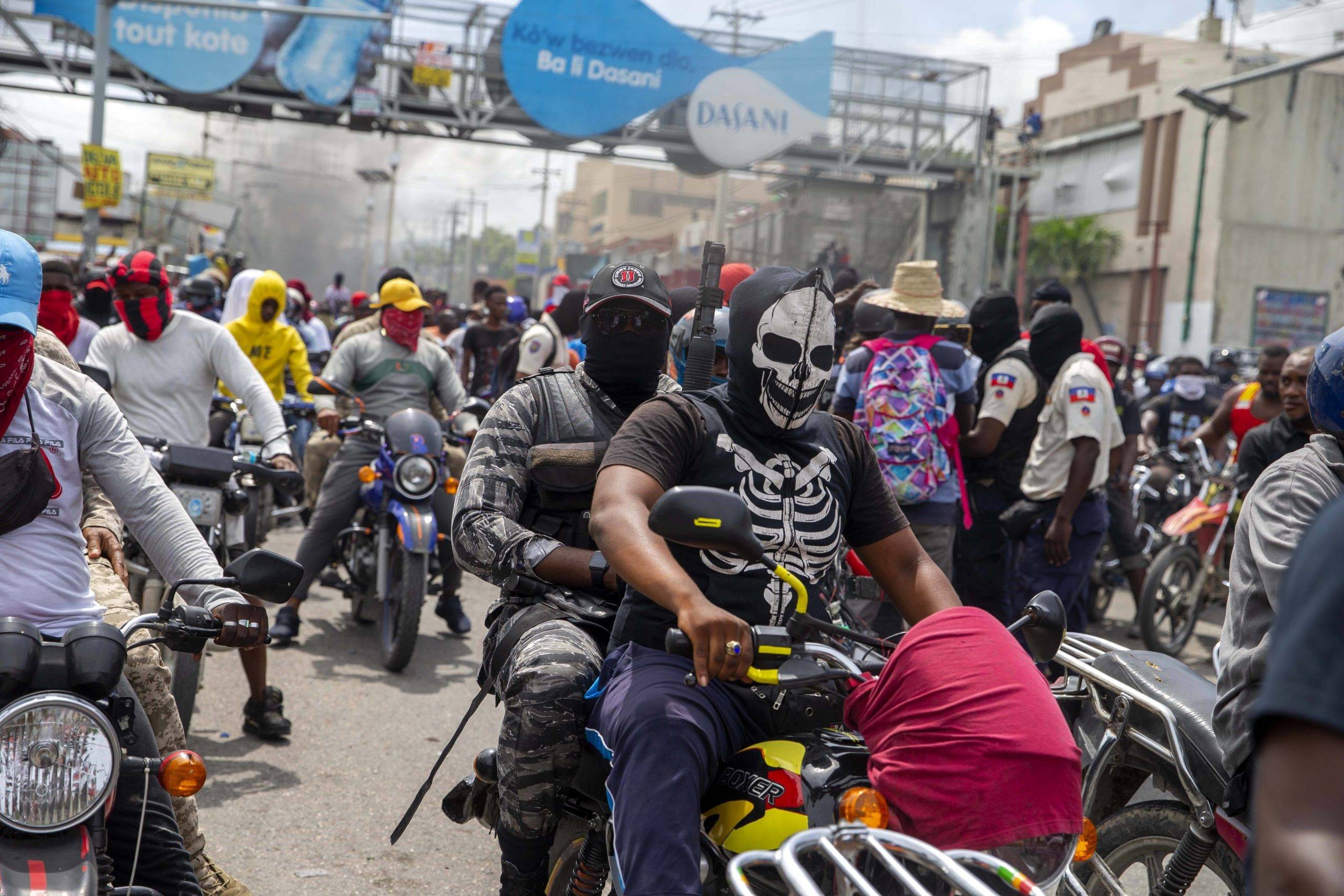 Manifestation à Port-au-Prince (c) Sipa AP22493067_000009