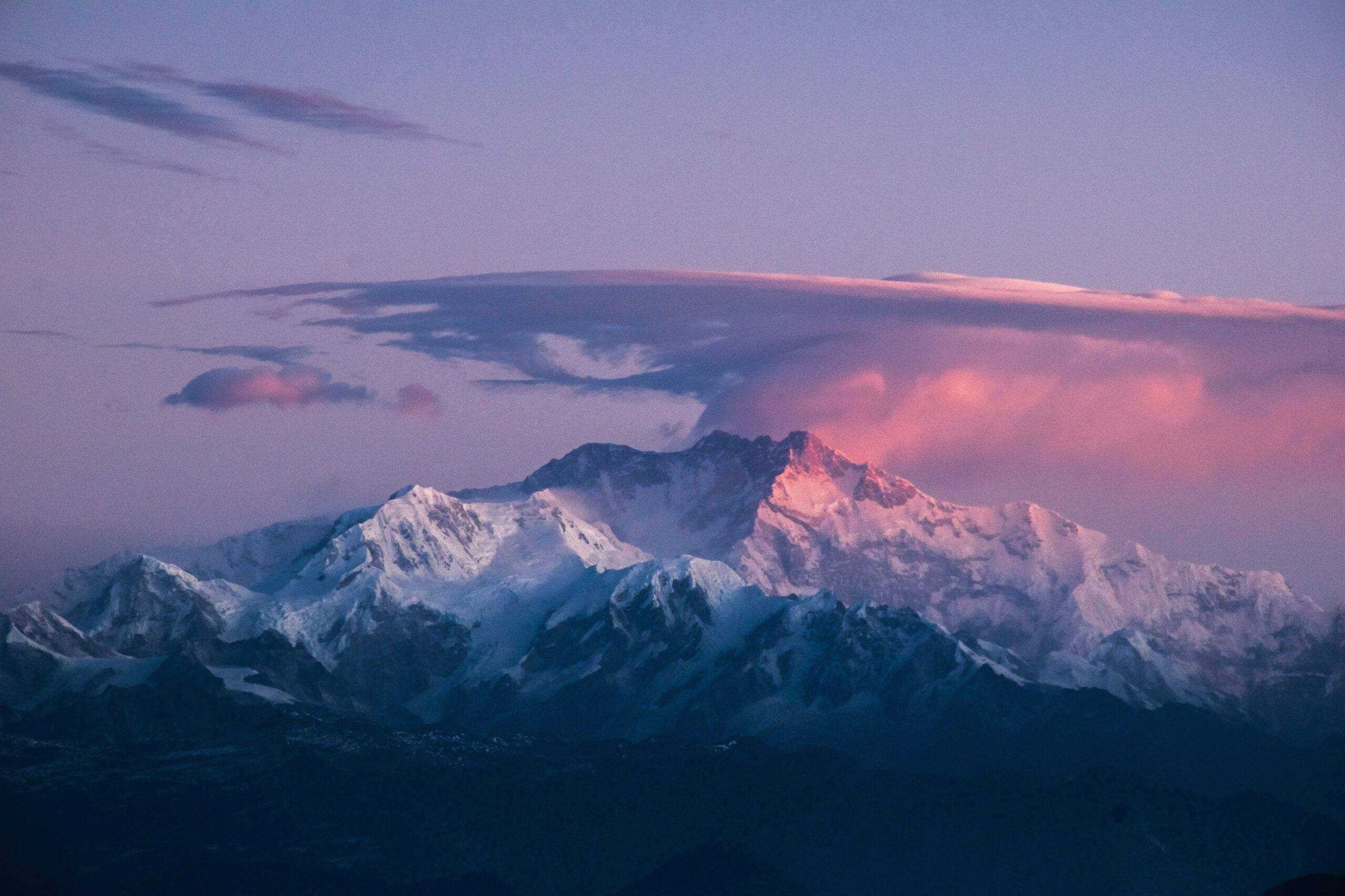 Kanchenjunga South Peak, Sikkim, Inde (c) Unsplash