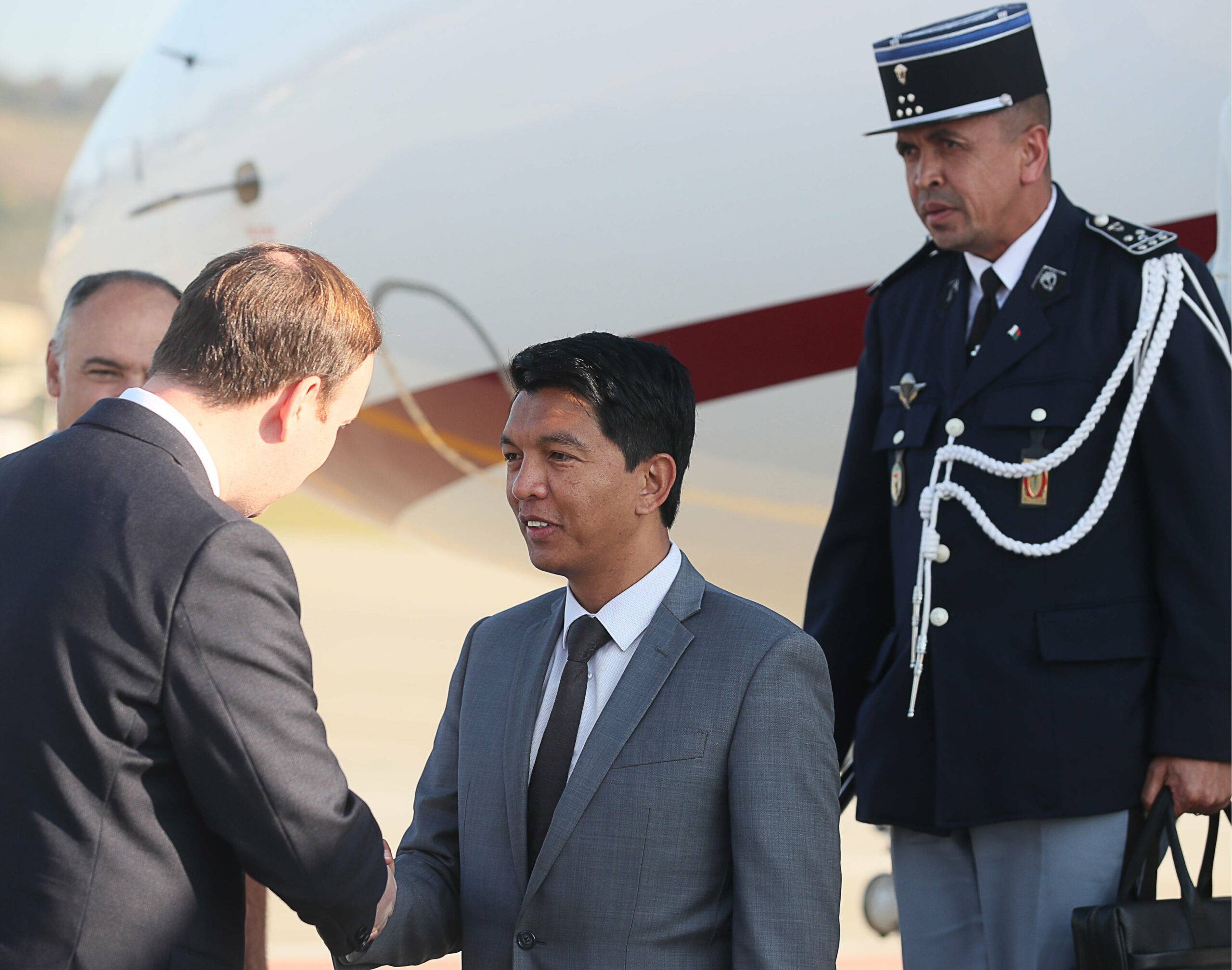 SOCHI, RUSSIA - OCTOBER 22, 2019: Andry Rajoelina en 2019.