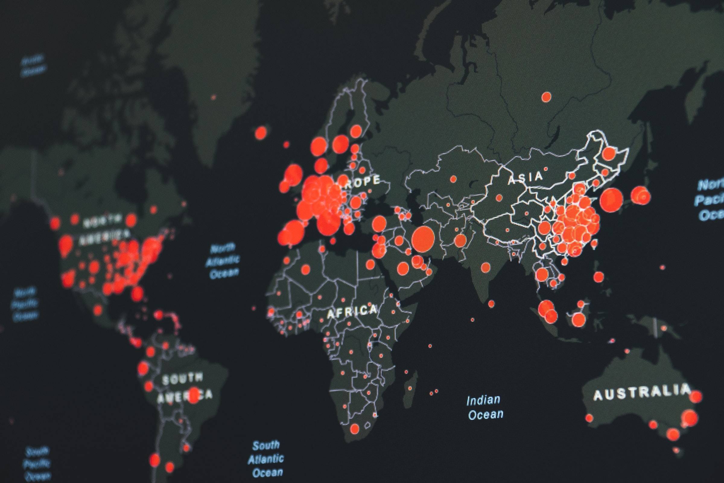 Le monde en carte (c) Unsplash