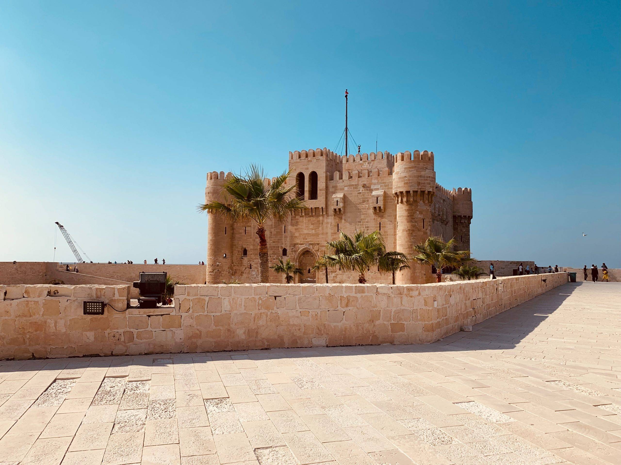 Citadelle d'Alexandrie, Égypte (c) Unsplash