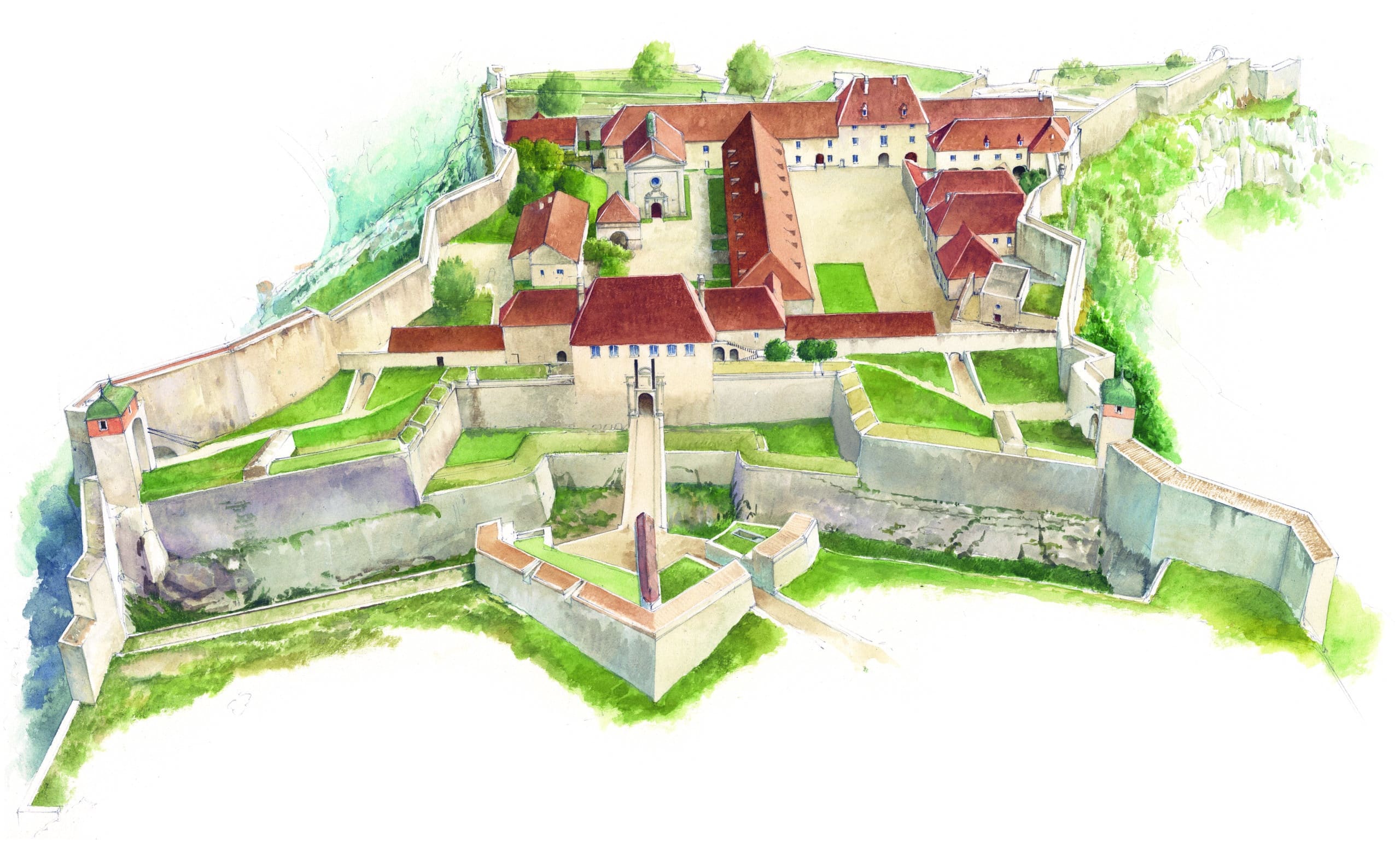 Citadelle de Besançon (c) Jean-Benoît Héron, Glénat