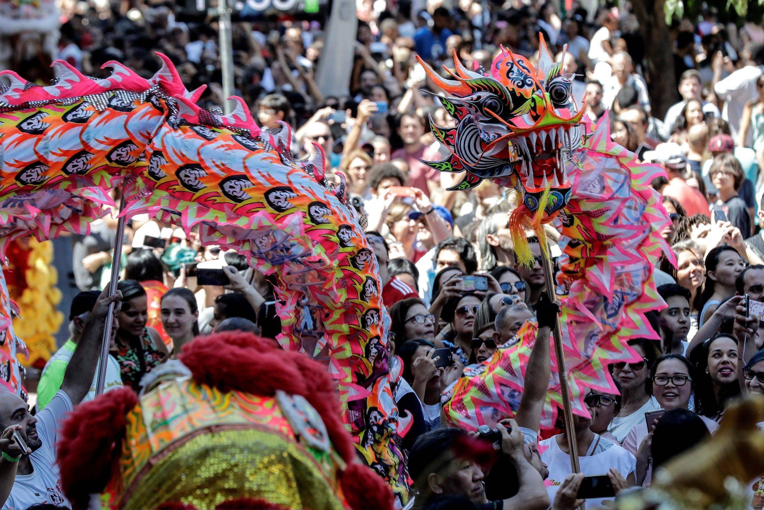 Célébration du nouvel an chinois à Sao Paulo.
Credit:Sebastiao Moreira/EFE/SIPA/1902091937