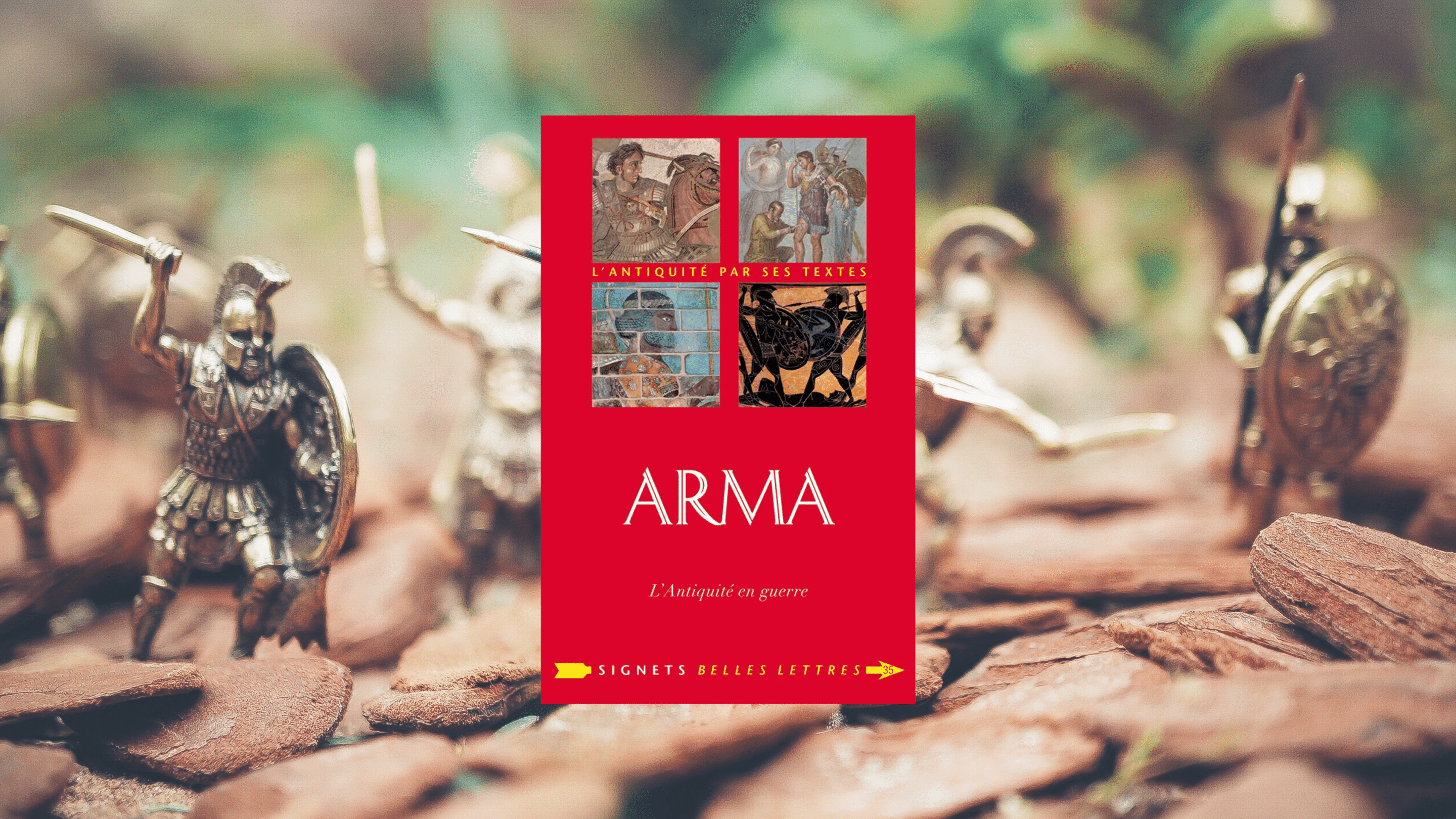 Livre -Arma. L’Antiquité en guerre
Crédit photo : Unsplash