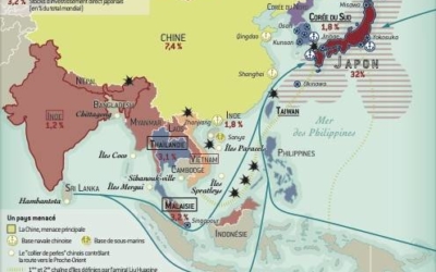 La mer de Chine en cartes