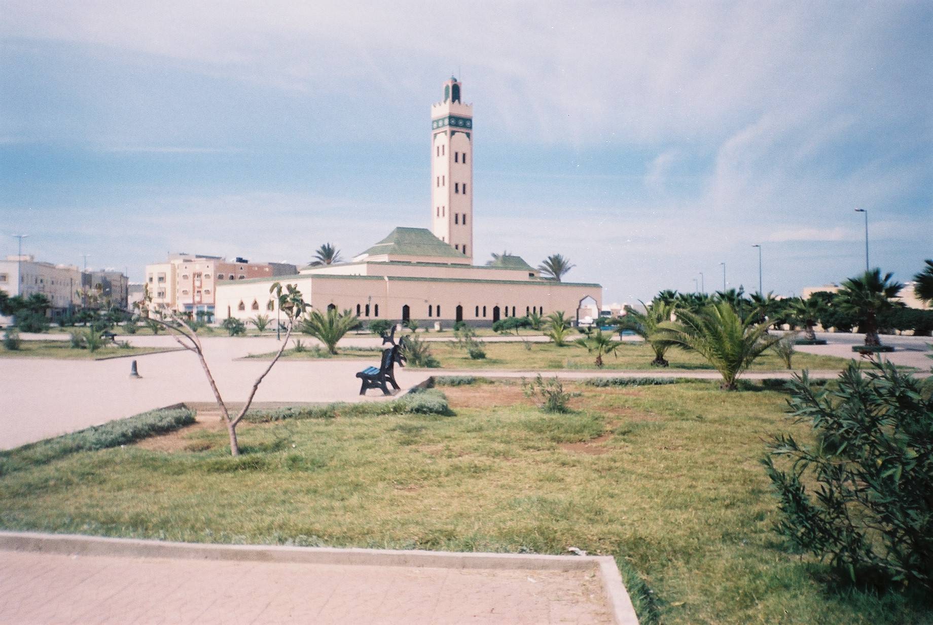 Vue de la mosquée de Dakhla, ville sous contrôle marocain.
Crédit photo : Radosław Botev