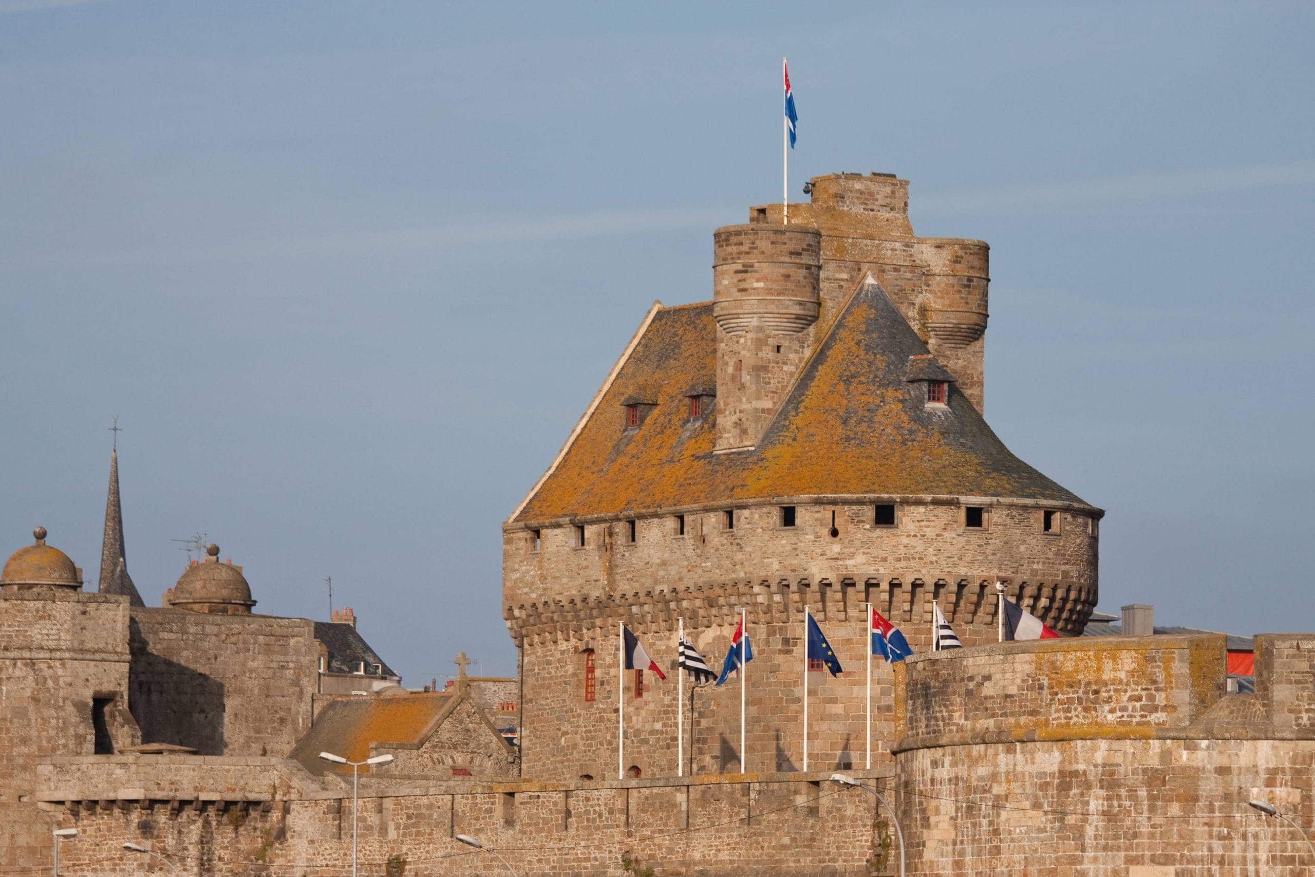 Le château de Saint-Malo © Guillaume Piolle CC by 3.0