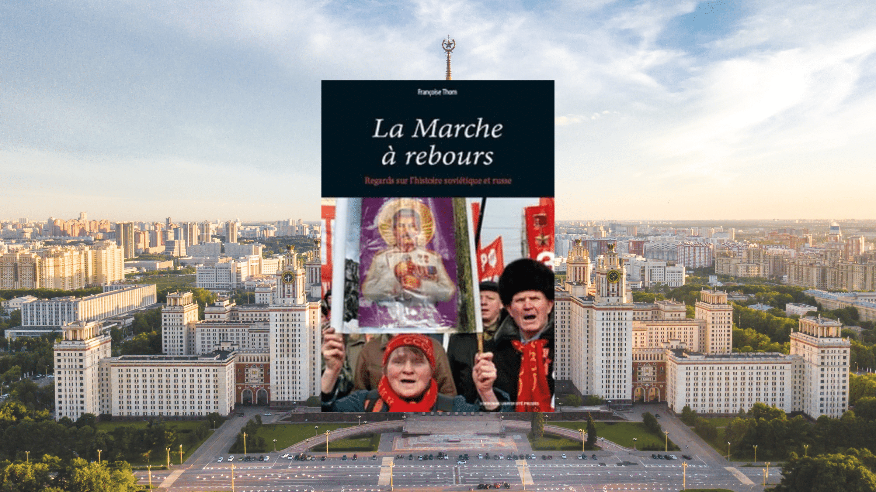 Livre - La Marche à rebours. Un regard sur l'histoire soviétique et russe. Crédit photo : Unsplash