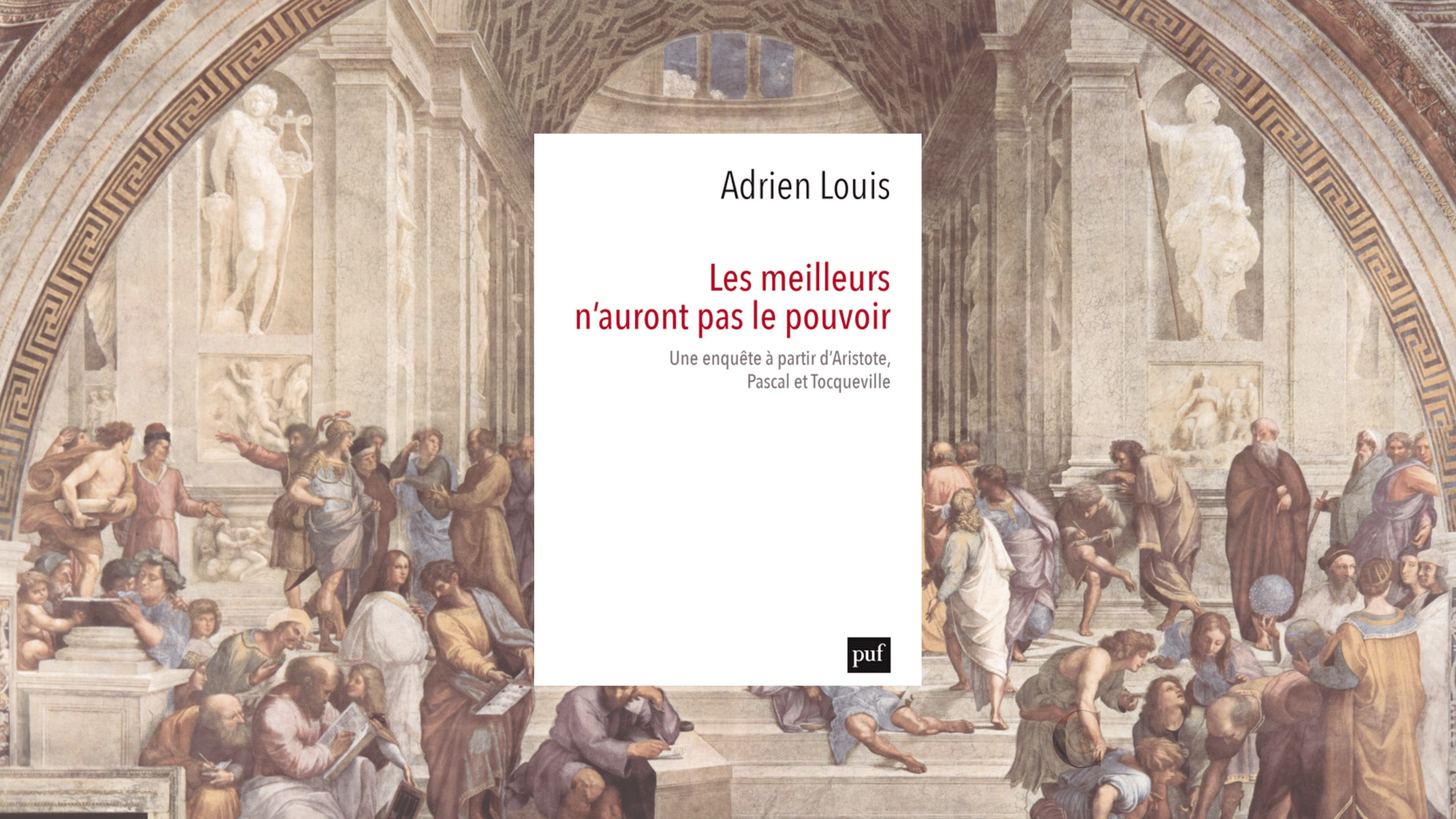 Les meilleurs n’auront pas le pouvoir. Entretien avec Adrien Louis. Crédits : Canva