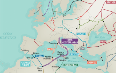 Carte : les gazoducs qui alimentent l’Europe