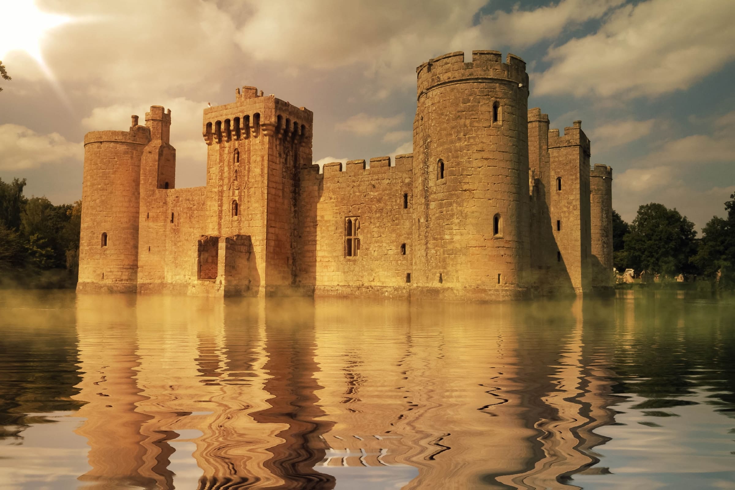 Château au bord de l'eau. (c) Unsplash