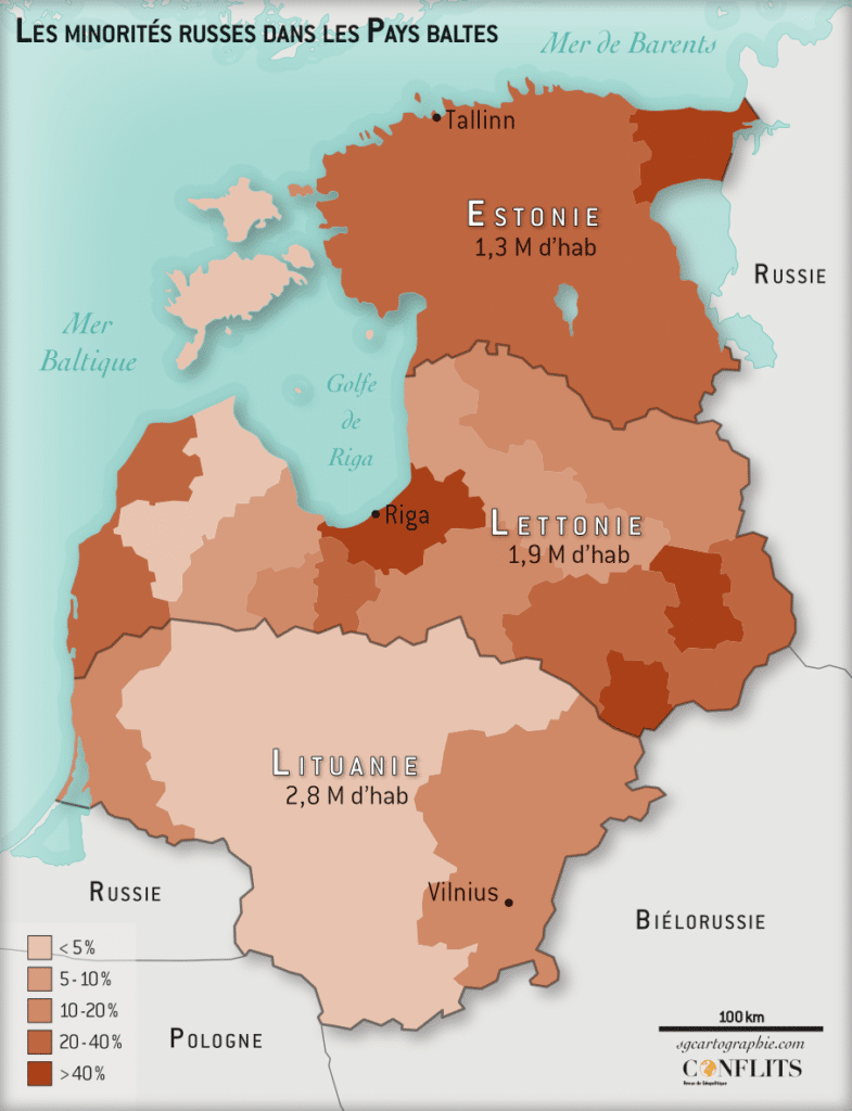 Les minorités russes dans les pays baltes Les minorités russes dans les pays baltes