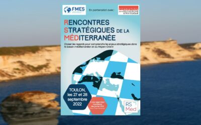 Conflits partenaire des Rencontres stratégiques de la Méditerranée
