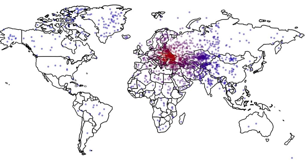 Carte maîtresse : Quand l’Ukraine était déjà (presque) partout…