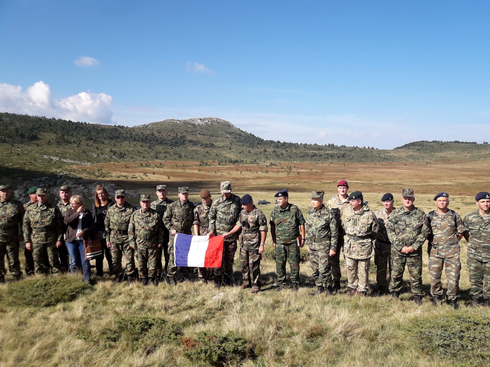 Militaires français et serbes réunis pour les 100 ans de la bataille de Dobropoljne